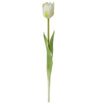 Flor artificial Tulipa Real Toque Creme