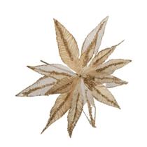 Flor artificial veludo e voal