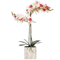 Flor artificial Vickerman Everyday 22 Phalaenopsis rosa/branca Flor artificial Vickerman Everyday 22 Phalaenopsis rosa/branca