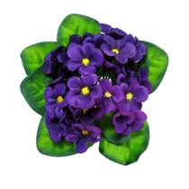 Flor Artificial Violeta para Decoração - Nacional