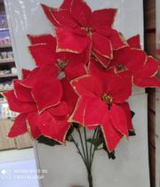 Flor Bico de Papagaio Veludo 20cm - Buquê com 5 Flo - Fartex - Flor e  Planta Artificial - Magazine Luiza