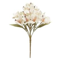 Flor buque astromelia cetim x15 creme 34cm r.01555 Flor buque astromelia cetim x15 creme 34cm r.01555