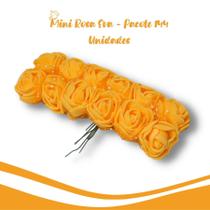 Flor De Eva Amarelo Gema - MIni Rosa - Pacote Com 144 Unidades - Nybc Flor De Eva Amarelo Gema - MIni Rosa - Pacote Com 144 Unidades - Nybc