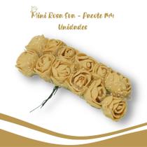 Flor De Eva Ouro - MIni Rosa - Pacote Com 144 Unidades - Nybc