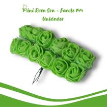 Flor De Eva Verde Folha - MIni Rosa - Pacote Com 144 Unidades - Nybc Flor De Eva Verde Folha - MIni Rosa - Pacote Com 144 Unidades - Nybc