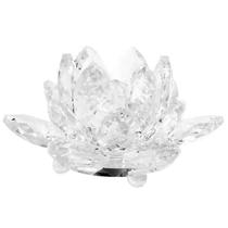 Flor de Lótus em Vidro: Eleve sua decoração com pureza e beleza Descrição:
