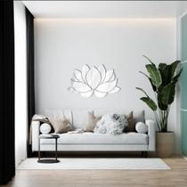 Flor De Lotus Espelho Decorativo Para Cozinha Quarto Sala Area Hall de Entradas