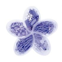 Flor de Lotus lilas set binder, percevejos, clips, prendedor molin 23117