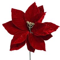 Flor de Natal Poinsetia Vermelha 33cm FL3630 - Tok da Casa Flor de Natal Poinsetia Vermelha 33cm FL3630 - Tok da Casa