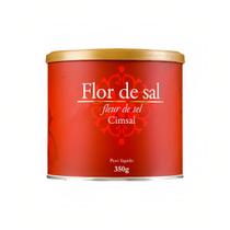 Flor de Sal Cimsal Lata 350g Essência da Elegância Culinária