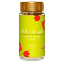 Flor de Sal Lemon Pepper 65g - Cimsal Flor de Sal Lemon Pepper 65g - Cimsal