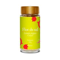 Flor de Sal Lemon Pepper Cimsal Salière 65g Toque Cítrico e Picante Natural