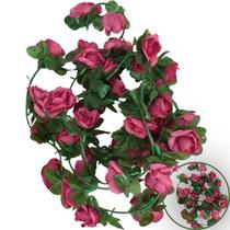 Flor Decorativa Artificial De Plástico Camélia Rosa Claro - Castela Flor Decorativa Artificial De Plástico Camélia Rosa Claro - Castela