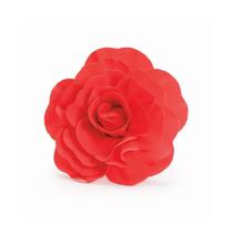 Flor Decorativa Vermelha - 30 cm - Decoração Festa
