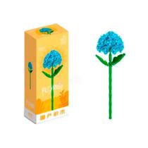 Flor Hortência Hydrangea 107 peças Flores de Blocos de Montar Classic Kit