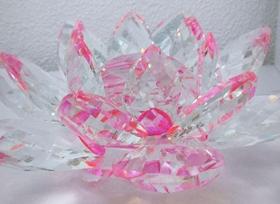 Flor Lotus Cristal Flor Lotus Cristal