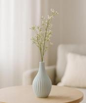 Flor Mosquitinho creme delicado e versátil - 55 cm
