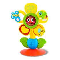 Flor Musical Brinquedo Interativo Bebê Som E Luz Flor do Bebê