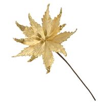 Flor Natalina Dourada 41cm Espressione Christmas