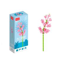 Flor Pumila Astilbe Chinensis 245 peças Flores de Blocos de Montar Classic Kit