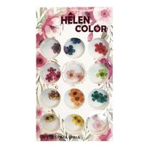 Flor Seca Para Encapsular Decoração Unhas Gel - Helen Color - HELLEN COLOR