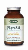 Flora FloraSil - Suplemento com Extrato de Cavalinha - 90 Cápsulas Vegetais