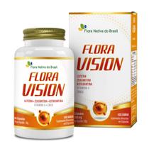 FLORA VISION (LUTEÍNA, ZEAXANTINA, ASTAXANTINA, VITAMINA A e ZINCO) 500 MG 60 CAPS FLORA NATIVA