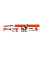 Florafarm 3Em1 Probióticos Prebióticos Vitaminas Cães/Gatos