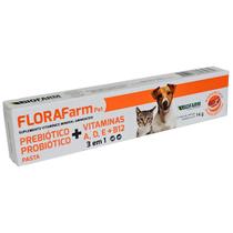 Florafarm 3em1 Probióticos Vitaminas Biofarm Pet 14G Florafarm 3em1 Probióticos Vitaminas Biofarm Pet 14G