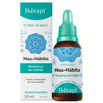Floral de bach mau habito 30ml therapi mudança de habitos Floral de bach mau habito 30ml therapi mudança de habitos