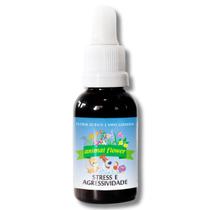 Floral em Gotas Stress e Agressividade para Cães e Gatos - 30ml - Animal Flower