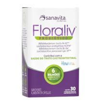 Floraliv Probiótico 30 CAPS - SANAVITA Floraliv Probiótico 30 CAPS - SANAVITA