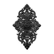 Florão Grande Ornamento em Ferro Fundido Decoração 57x38cm
