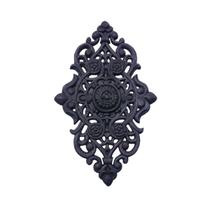 Florão Médio Ornamento em Ferro Fundido Decoração 41x25cm