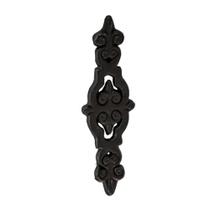 Florão Ornamento para Grade N02 em Ferro Fundido Preto Fundição São Cristóvão