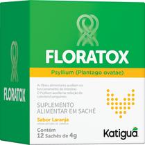 Floratox psyllium 12 saches laranja katigua Floratox psyllium 12 saches laranja katigua