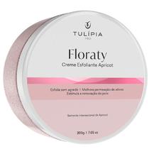 Floraty Creme Esfoliante Apricot, Tulipia, Elimina Impurezas, Pele Sedosa, Iluminada, Radiante 200G