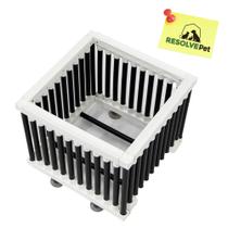 Floreira Cachepot em PVC e Polietileno Resolve Ambientes (Resolve Pet)