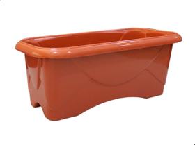 Floreira de Plastico Vaso Flor Tempero Jardim N1 - Cerâmica