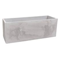 Floreira Flat 57 (6L) Cor Cimento Queimado JAPI Floreira Flat 57 (6L) Cor Cimento Queimado JAPI