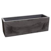 Floreira Flat 77 (39L) Cor Preto Ardosia JAPI