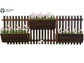 Floreira Horizontal 3 Flores