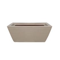 Floreira Vasart Malta Areia - 40 x 17 cm