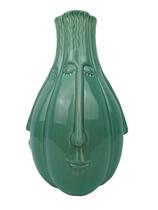Floreiro de Cerâmica Grande Verde para Jardim Decoração 22cm Floreiro de Cerâmica Grande Verde para Jardim Decoração 22cm