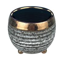 Floreiro / Vaso De Cerâmica