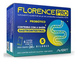 Florence Pro 4g 6 Sachês Avert Probiótico