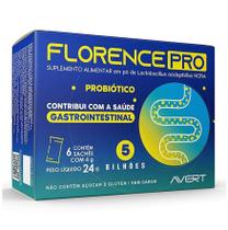 Florence Pro Suplemento Probióticos com 6 saches 4g Avert