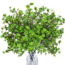 Flores artificiais AILANDA Babys Breath Green 12 unidades
