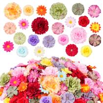 Flores artificiais ATTGREAT Mini Silk 210 unidades para artesanato Flores artificiais ATTGREAT Mini Silk 210 unidades para artesanato