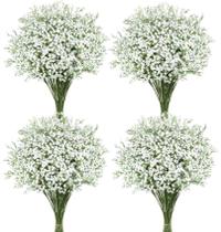 Flores artificiais Bassion Babys Breath White 24 unidades Flores artificiais Bassion Babys Breath White 24 unidades